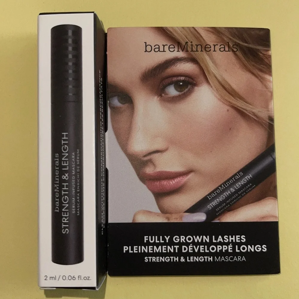 bareMinerals Strength & Length Serum Infused Mascara Travel Size 2 ml